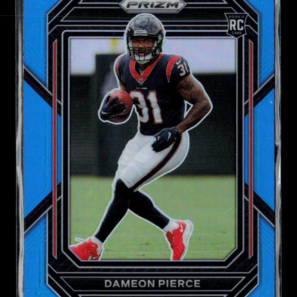 2023 Panini Prizm Dameon Pierce #322 Light Blue RC