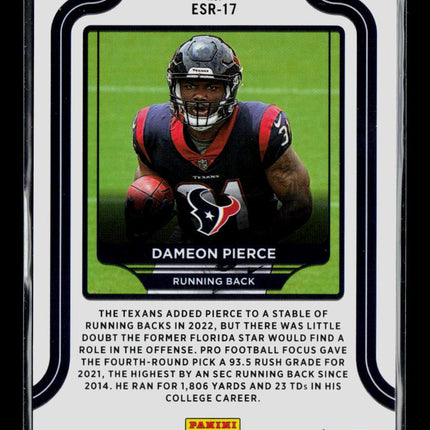 2023 Panini Donruss Optic Elite Series Rookies Dameon Pierce #ESR-17