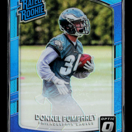 2017 Donruss Optic Donnel Pumphrey #162 Aqua 192/299