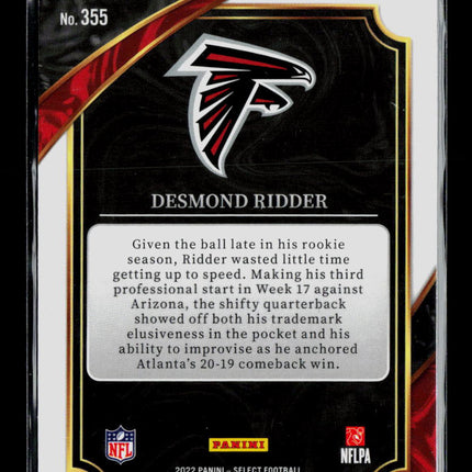 2023 Panini Select Desmond Ridder #355 RC