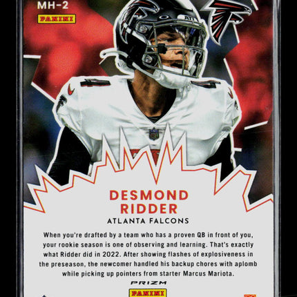 2023 Panini Donruss Optic My House Desmond Ridder #MH-2