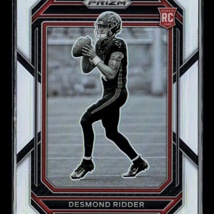 2023 Panini Prizm Desmond Ridder #302 Image Variation RC Silver