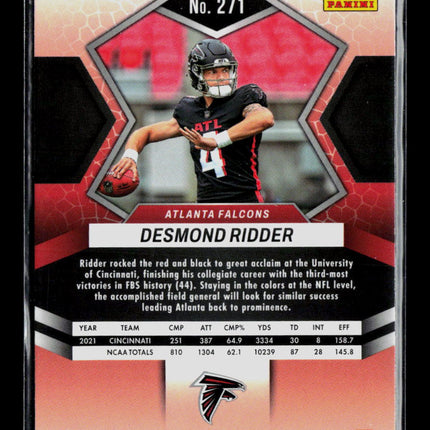 2022 Panini Mosaic Football Desmond Ridder #271 RC