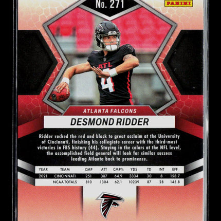 2022 Panini Mosaic Desmond Ridder #271 RC