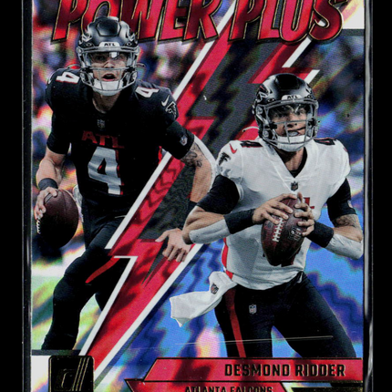 2023 Donruss Power Plus Desmond Ridder #PP-1