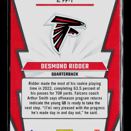 2023 Panini Donruss Power Plus Desmond Ridder #PP-1