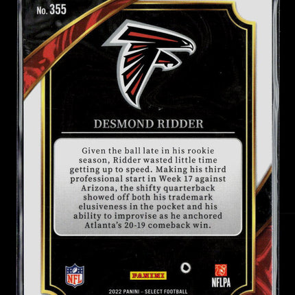 2023 Panini Select Desmond Ridder #355 RC