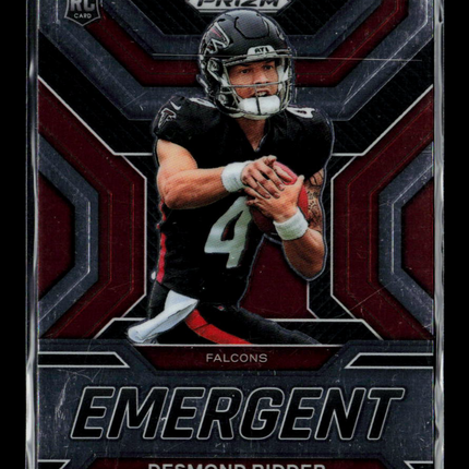 2023 Panini Prizm Emergent Desmond Ridder #E-2 RC