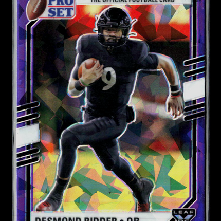 2022 Leaf Pro Set Desmond Ridder #PSB-DR1 Purple Prism RC