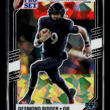 2022 Pro Set Desmond Ridder #PSB-DR1 RC Black Ice