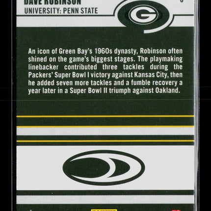 2023 Donruss Dave Robinson #6
