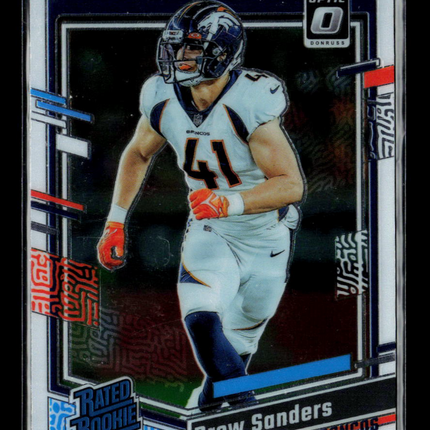 2023 Panini Donruss Optic Drew Sanders #230