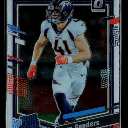 2023 Panini Donruss Optic Drew Sanders #230