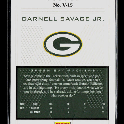 2020 Panini Chronicles Vertex Football Darnell Savage Jr. #V-15 067/199