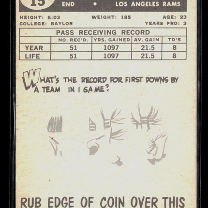 1959 Topps Del Shofner #15