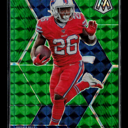 2020 Panini Mosaic Devin Singletary #27 Green