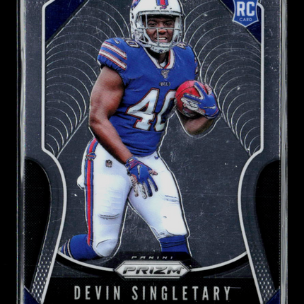 2019 Panini Prizm Devin Singletary #335 RC