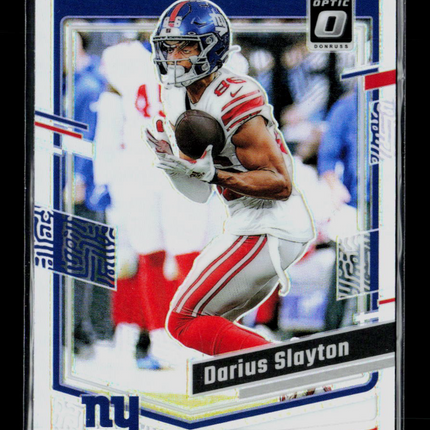 2023 Panini Donruss Optic Darius Slayton #142 Holo