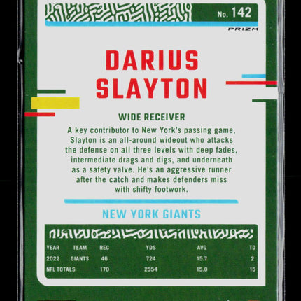 2023 Panini Donruss Optic Darius Slayton #142 Holo