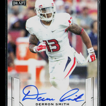 2015 Leaf Draft Derron Smith #BA-DS3 Auto