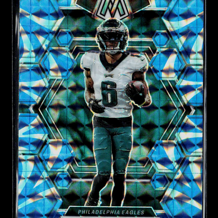 2023 Panini Mosaic Football DeVonta Smith #194 Blue