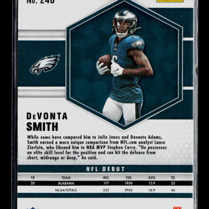 2021 Panini Mosaic DeVonta Smith #246 RC