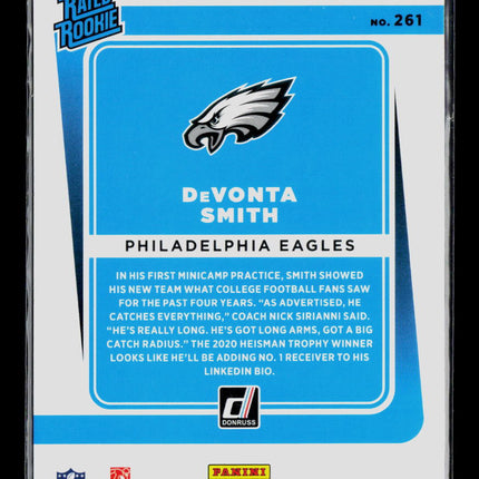 2021 Donruss DeVonta Smith #261