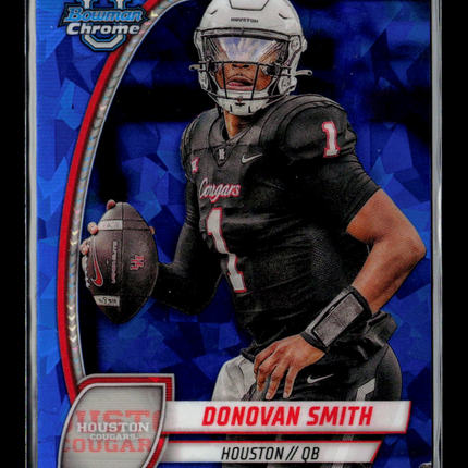 2024 Bowman University Chrome Donovan Smith #67 Blue Sapphire