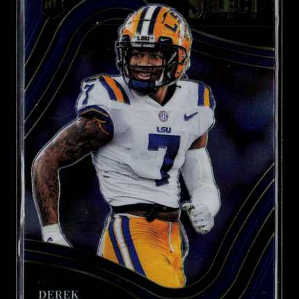 2022 Panini Select Draft Picks Derek Stingley Jr. #118 RC