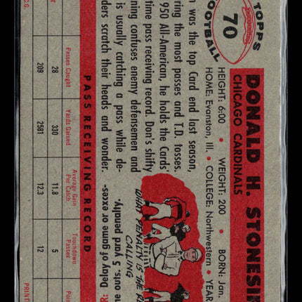 1956 Topps Don Stonesifer #70