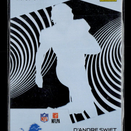2021 Panini Chronicles Clear Vision Football D'Andre Swift #CV-9 RC
