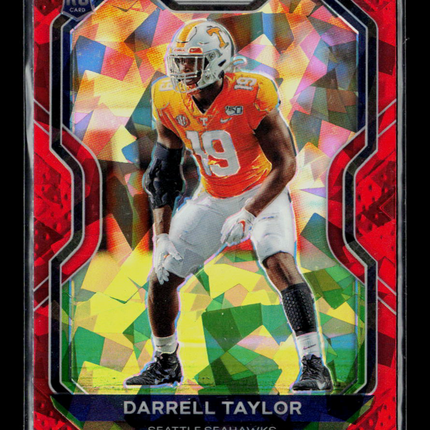 2020 Panini Prizm Darrell Taylor #389 Red Ice
