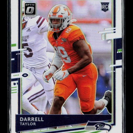 2020 Panini Donruss Optic Darrell Taylor #136 RC Holo