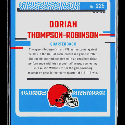 2023 Panini Donruss Optic Dorian Thompson-Robinson #225 Green