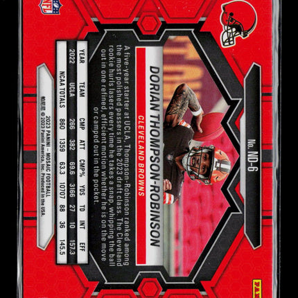 2023 Panini Mosaic Football Dorian Thompson-Robinson #ND-6 RC