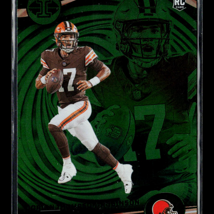 2024 Panini Illusions Dorian Thompson-Robinson #26 Green RC