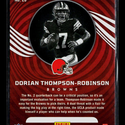 2024 Panini Illusions Dorian Thompson-Robinson #26 RC
