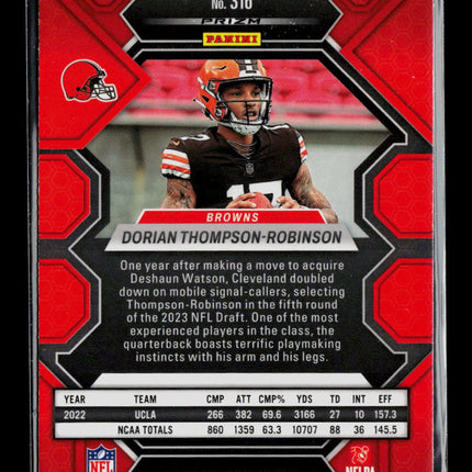 2023 Panini Mosaic Dorian Thompson-Robinson #316 RC