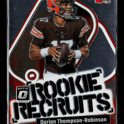 2023 Donruss Optic Rookie Recruits Dorian Thompson-Robinson #6