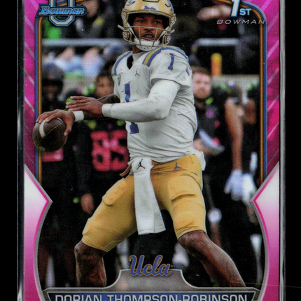 2022 Bowman University Dorian Thompson-Robinson #16 Pink