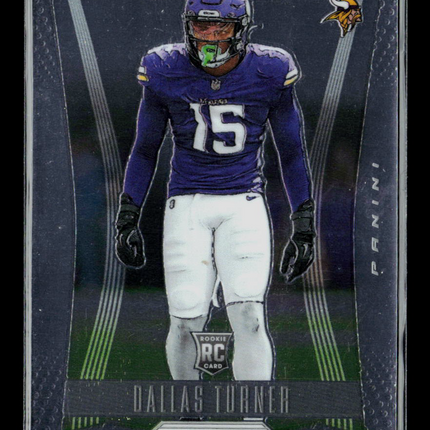 2025 Panini Prizm Deca Dallas Turner #205 RC