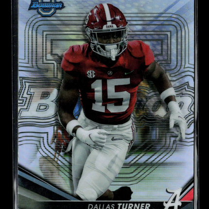 2022 Bowman University Dallas Turner #12 Refractor