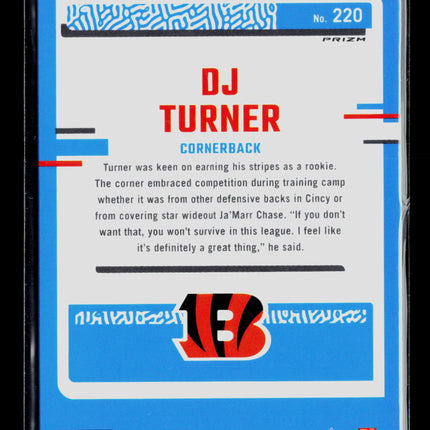 2023 Panini Donruss Optic DJ Turner #220 Holo