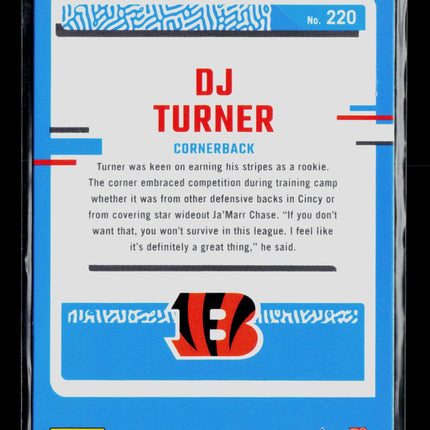 2023 Panini Donruss Optic DJ Turner #220