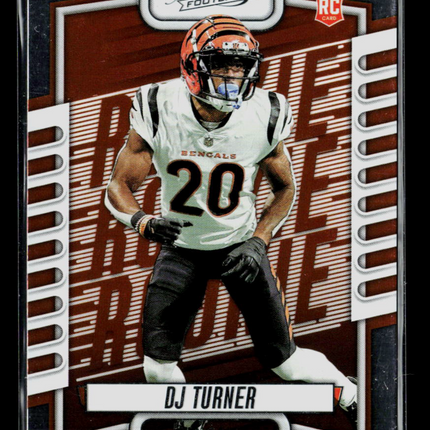 2023 Panini Absolute Football DJ Turner #175 RC