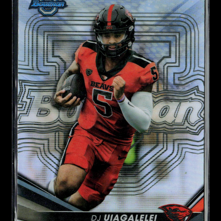 2022 Bowman University DJ Uiagalelei #2 Refractor