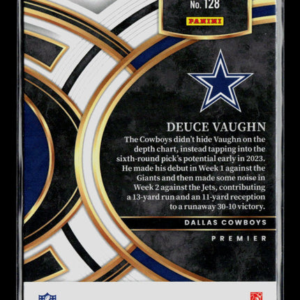 2024 Panini Select Football Deuce Vaughn #128 RC