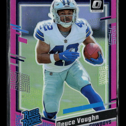 2023 Panini Donruss Optic Deuce Vaughn #324 Pink