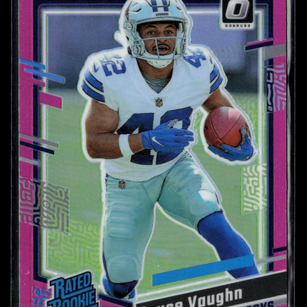 2023 Panini Donruss Optic Deuce Vaughn #324 Pink