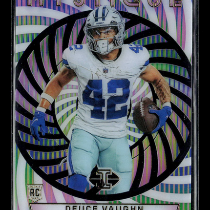 2024 Panini Illusions Mystique Deuce Vaughn #8 RC